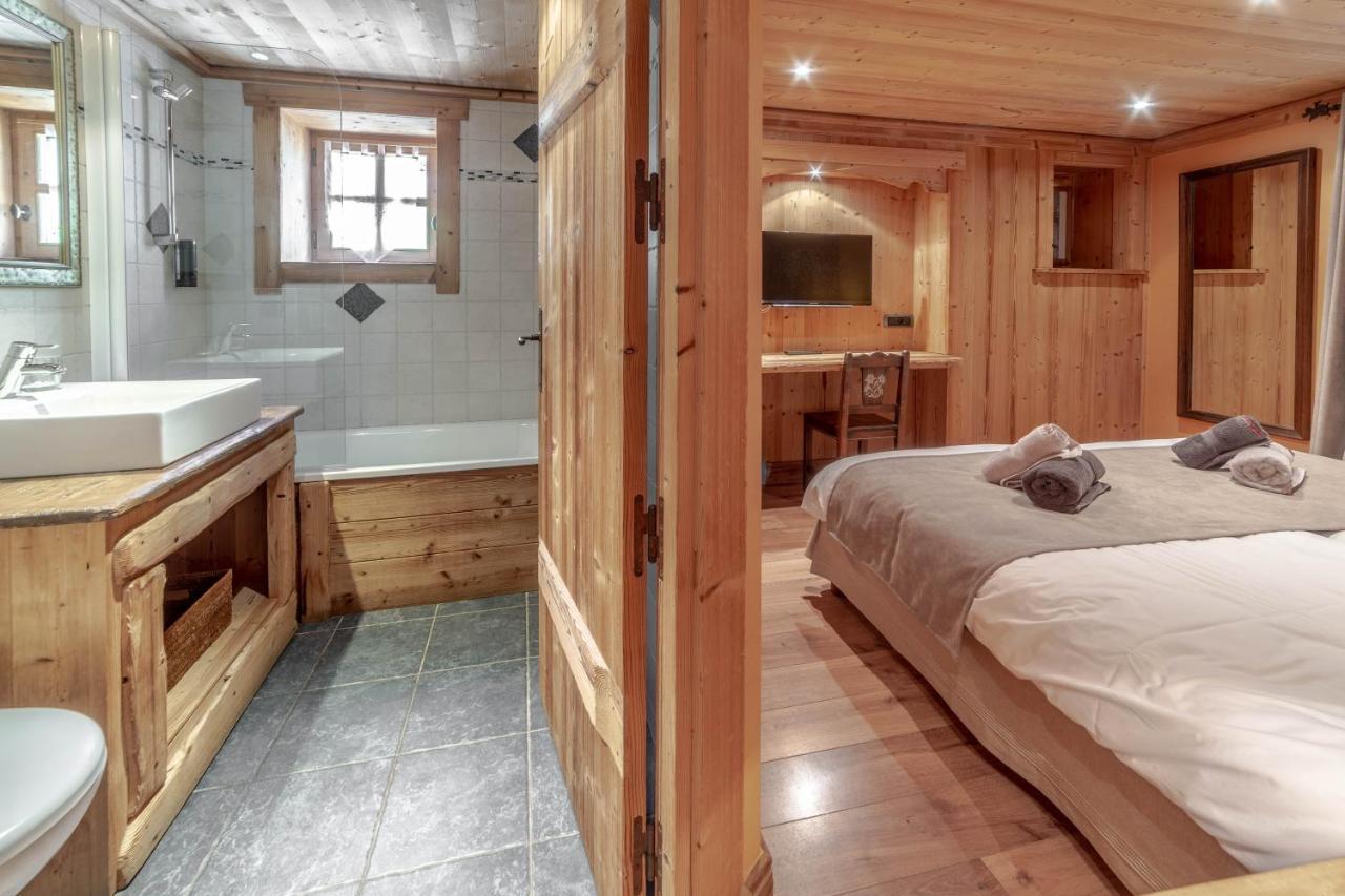 Chalet Les Trois Coeurs Мерібель Екстер'єр фото